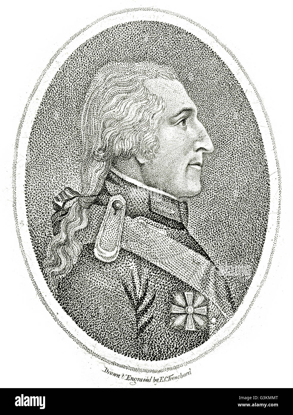 Comte Rumford, 1753 - 1814 Banque D'Images