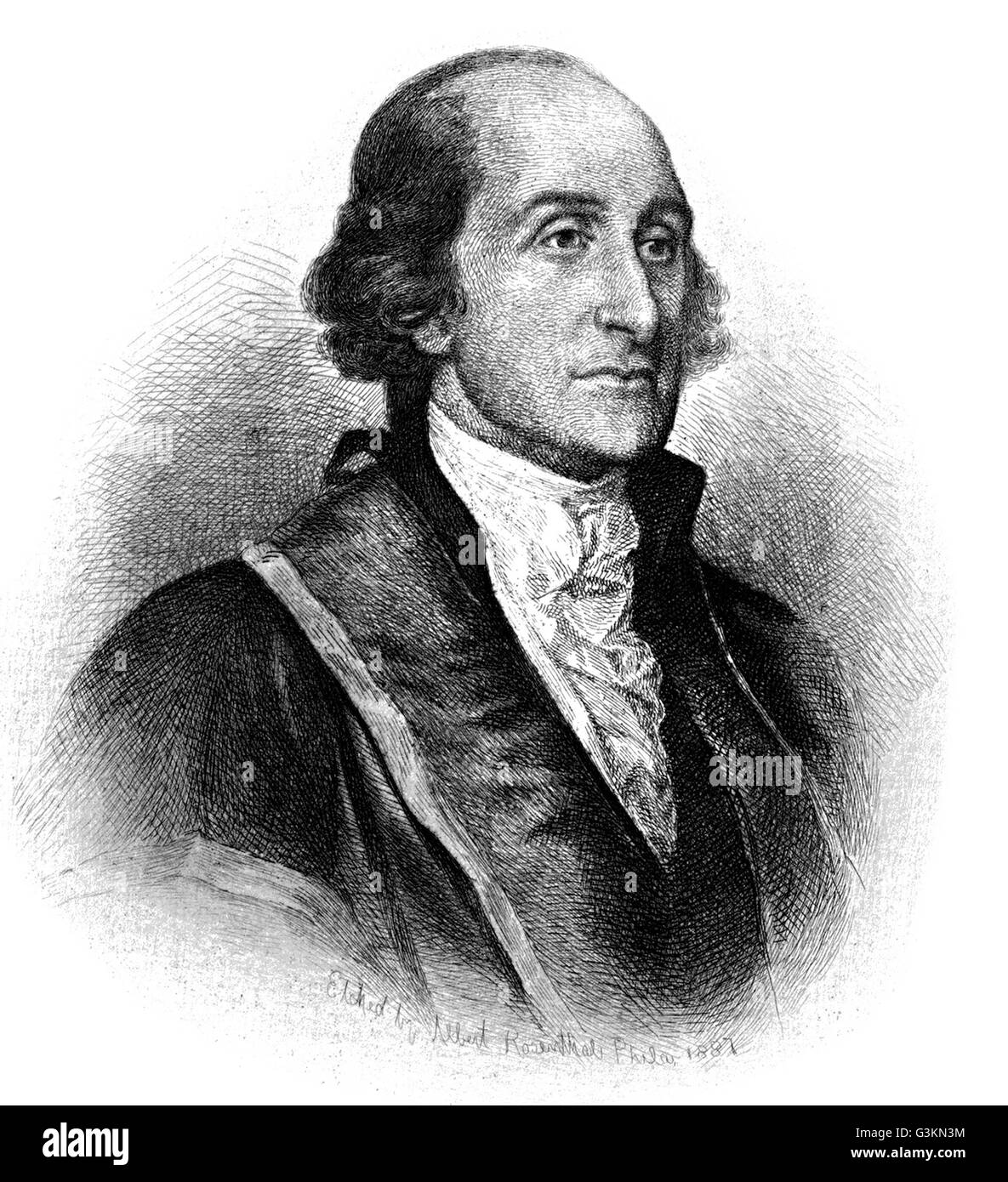 John Jay, 1745 - 1829 Banque D'Images