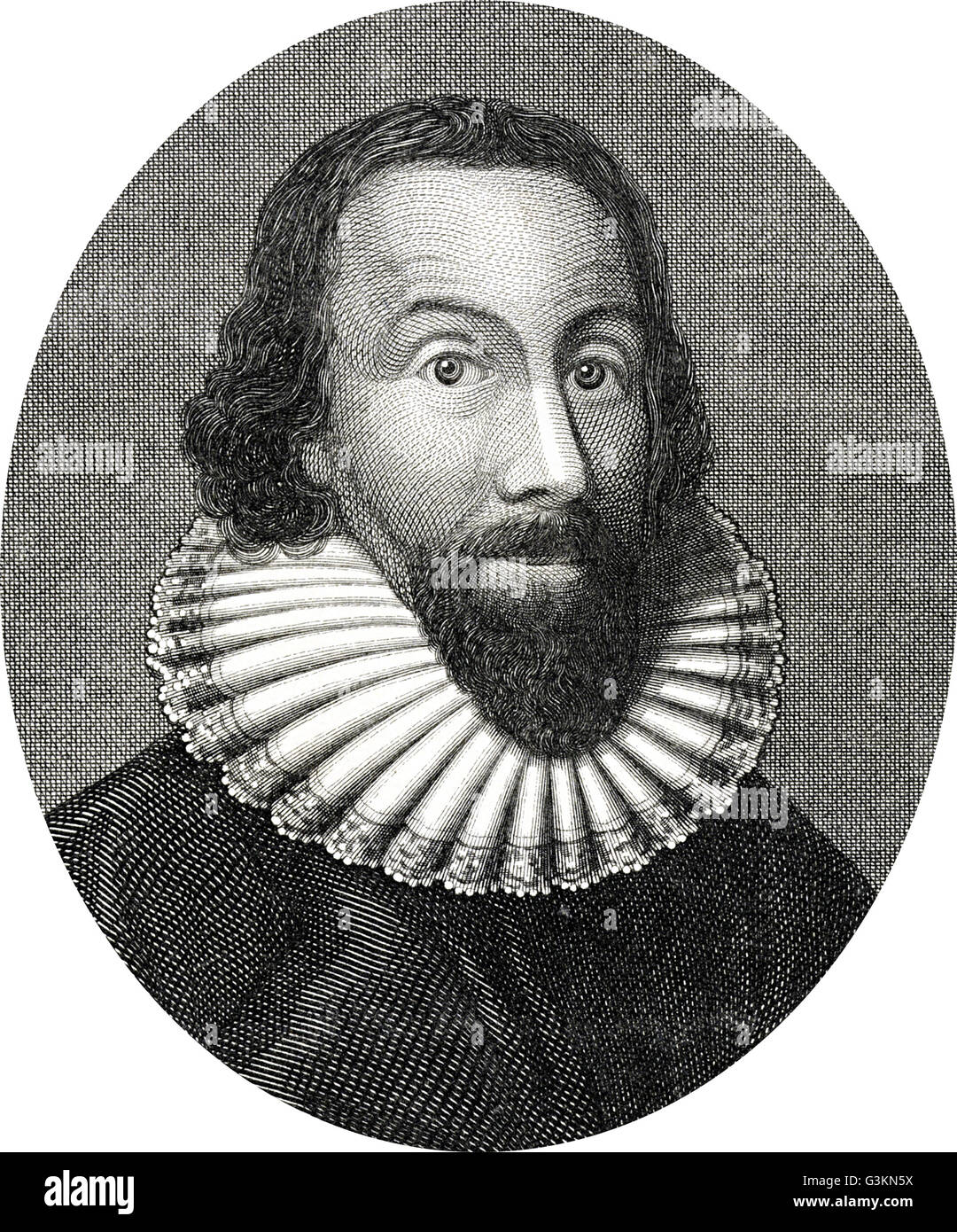 John Winthrop, 1588 - 1649 Banque D'Images