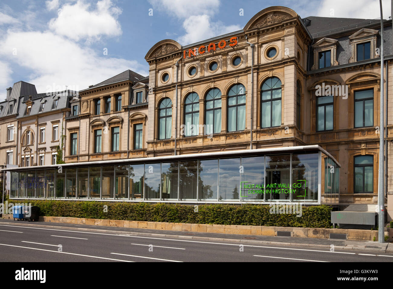 Casino Luxembourg, Luxembourg Ville, Luxembourg, Europe, PublicGround Banque D'Images