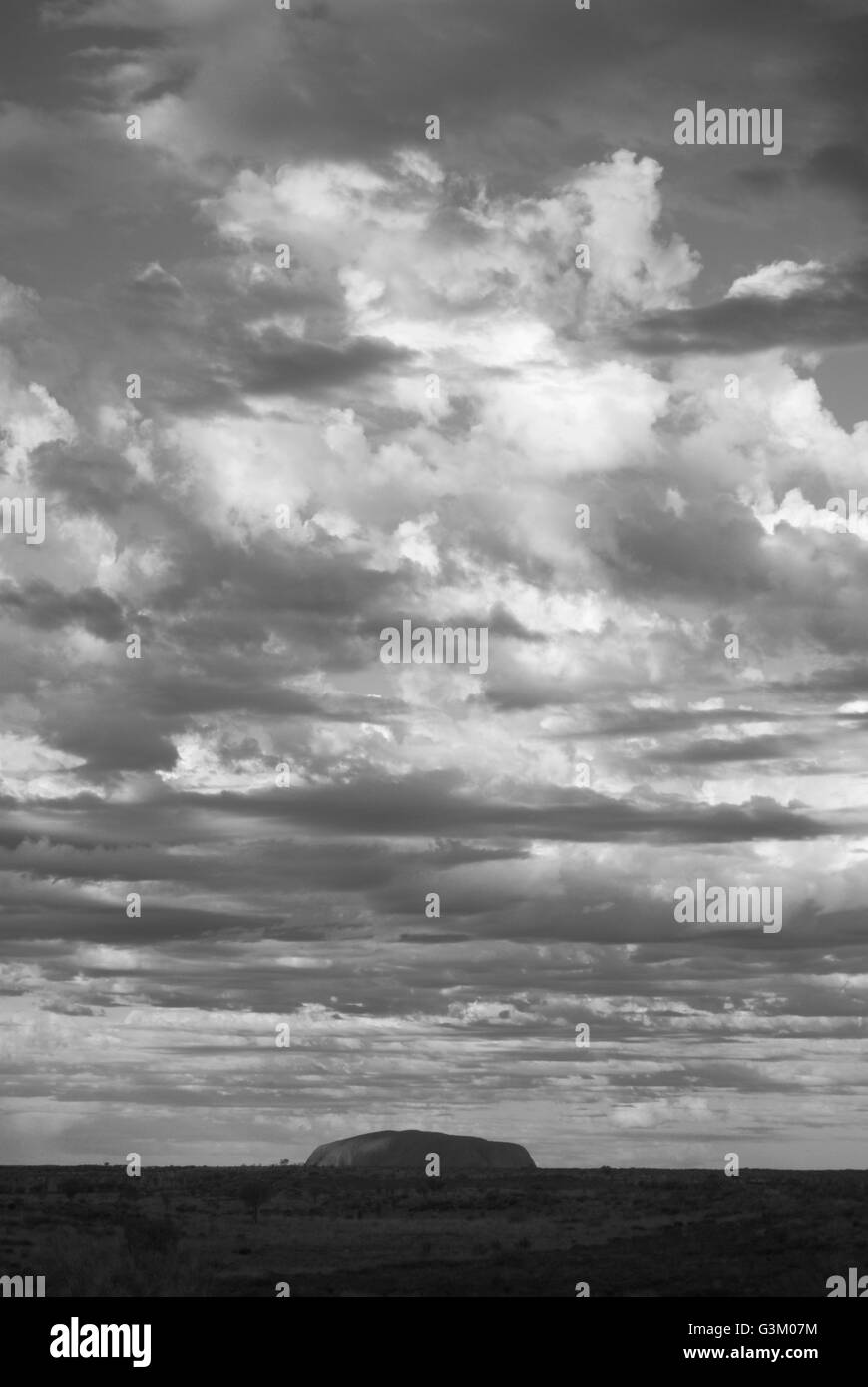 Uluru sky Banque D'Images