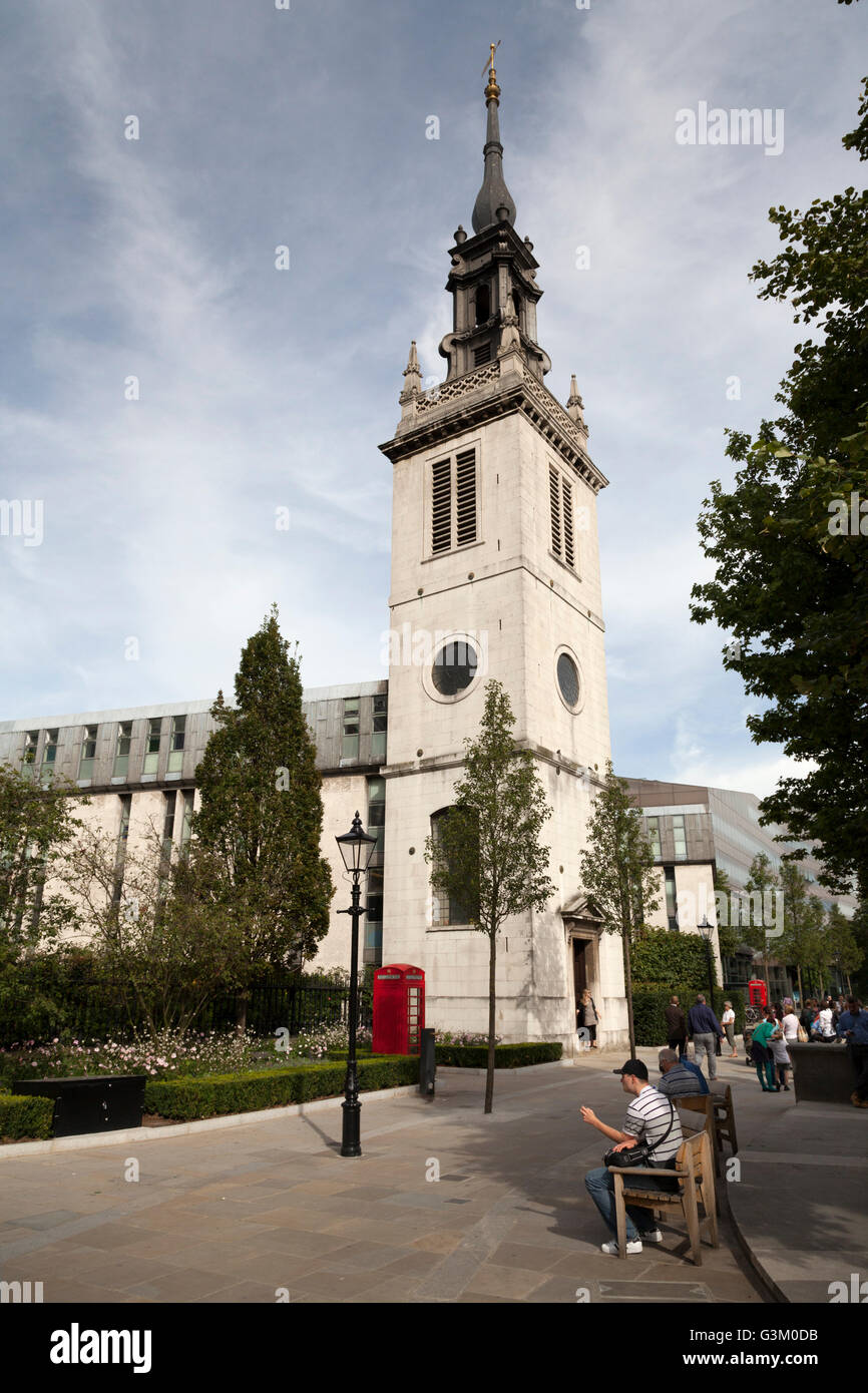 Saint Paul's Cathedral School, extérieur, Londres, Angleterre, Royaume-Uni, Europe Banque D'Images