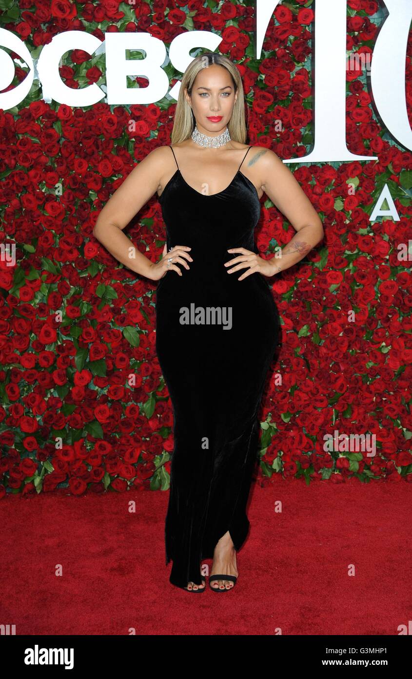 New York, NY, USA. 12 Juin, 2016. Leona Lewis au 70e Congrès annuel des arrivées pour les Tony Awards 2016 - Arrivées, Beacon Theater, New York, NY 12 juin 2016. © Kristin Callahan/Everett Collection/Alamy Live News Banque D'Images