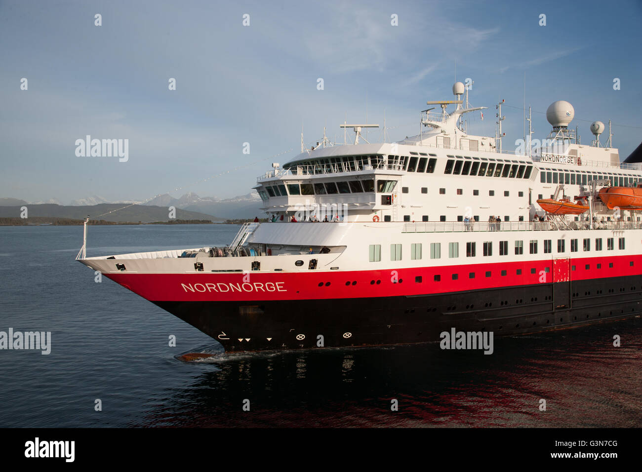 Nord Norge côtier Banque D'Images