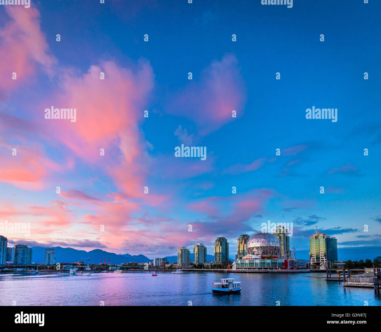 Au monde des sciences Telus World of Science, Vancouver Banque D'Images