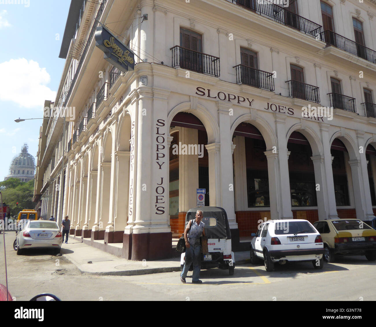 Sloppy Joe's Bar de La Havane Cuba 2015 Banque D'Images