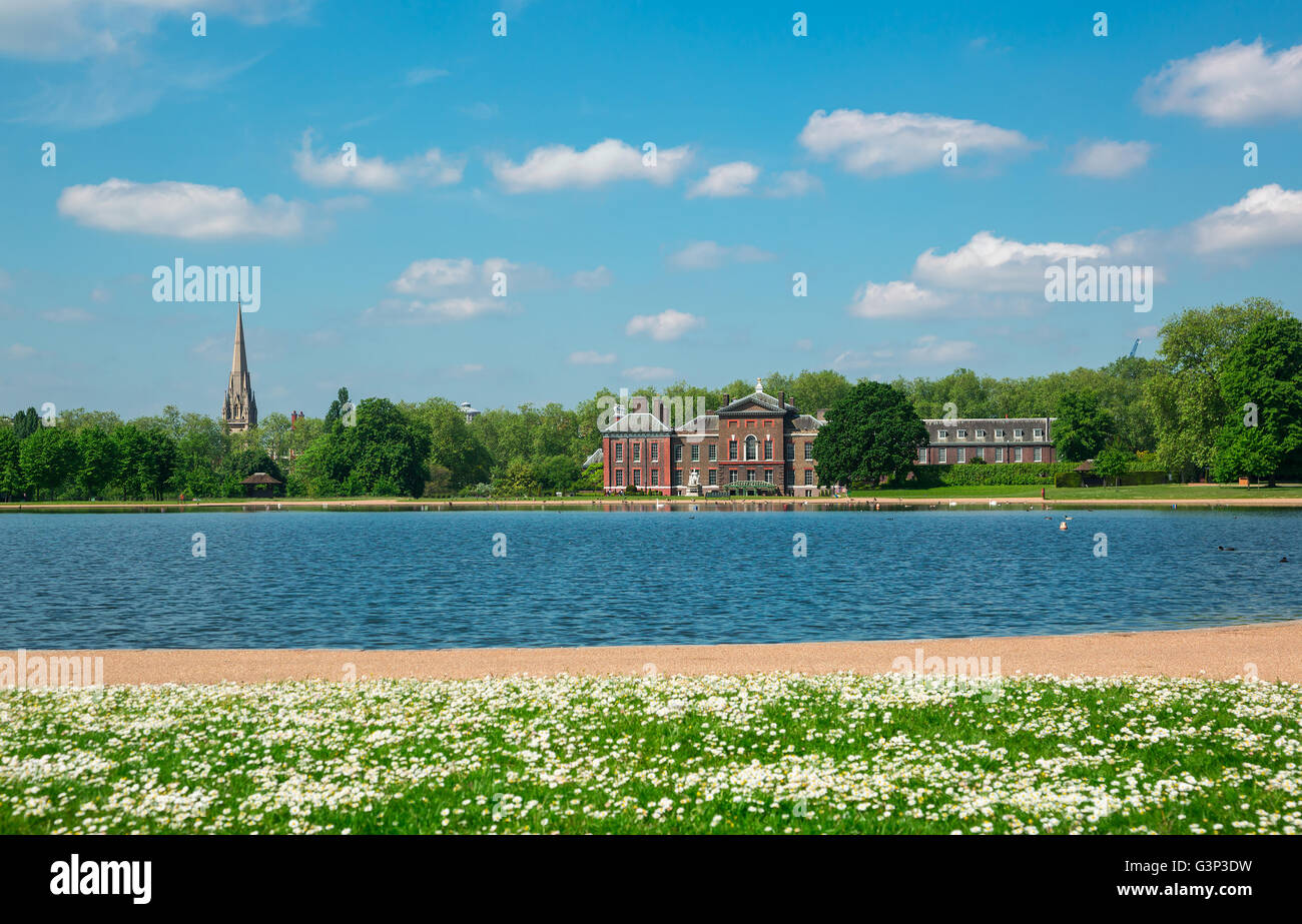 Le palais de Kensington à Londres Banque D'Images