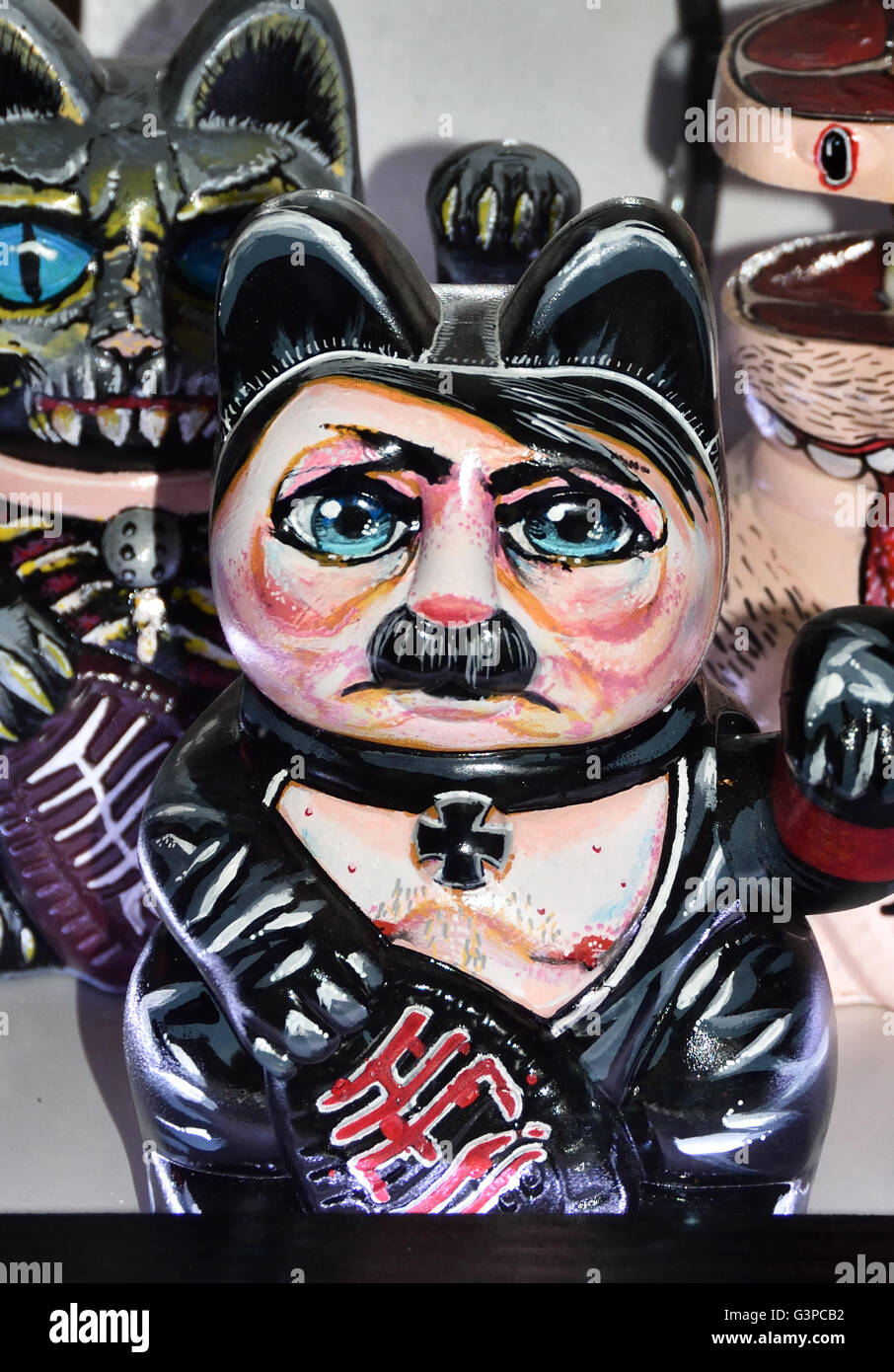 Galerie Spree urbain bohemian Friedrichshain - kreuzberg Berlin matières temple, anciennes cours de triage, Warschauer Strasse - Revaler Straße Allemagne ( spot vie nocturne night club salon ) Banque D'Images