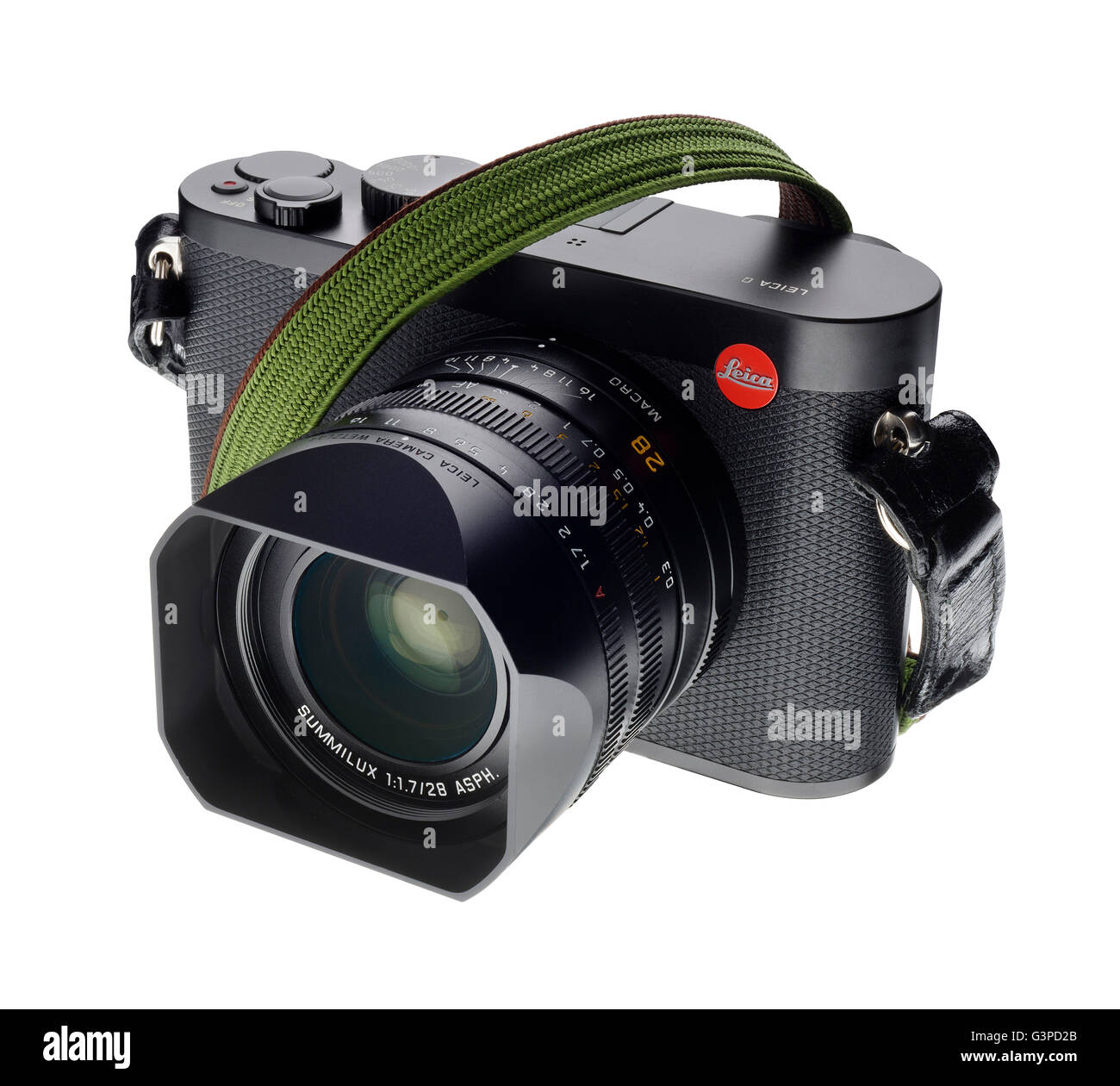 Q Leica appareil photo numérique. Objectif fixe haut de gamme 24 mégapixels  appareil photo compact Photo Stock - Alamy