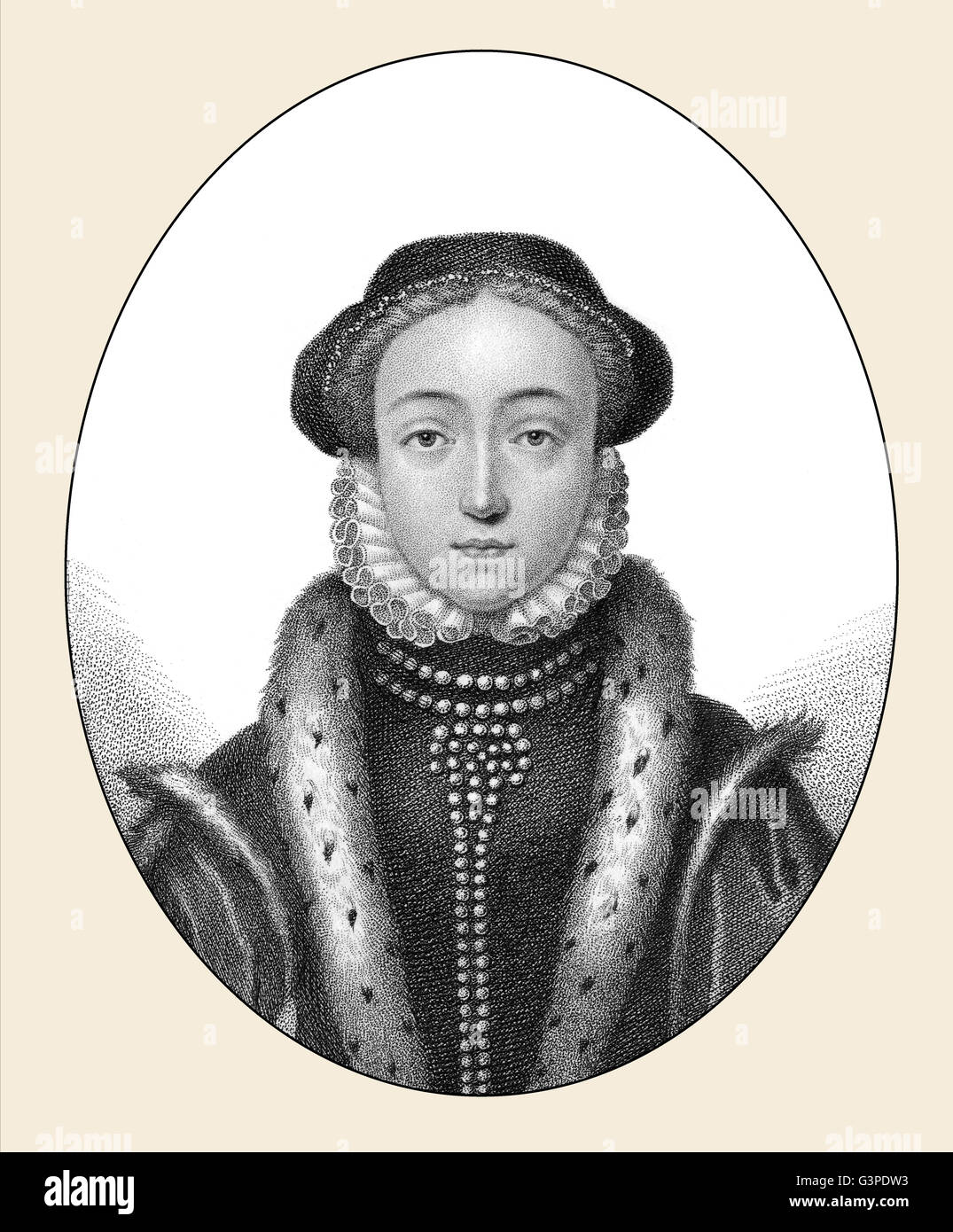 Lady Jane Grey, 1536 - 1554, brièvement reine d'Angleterre, Reine de treize jours Banque D'Images