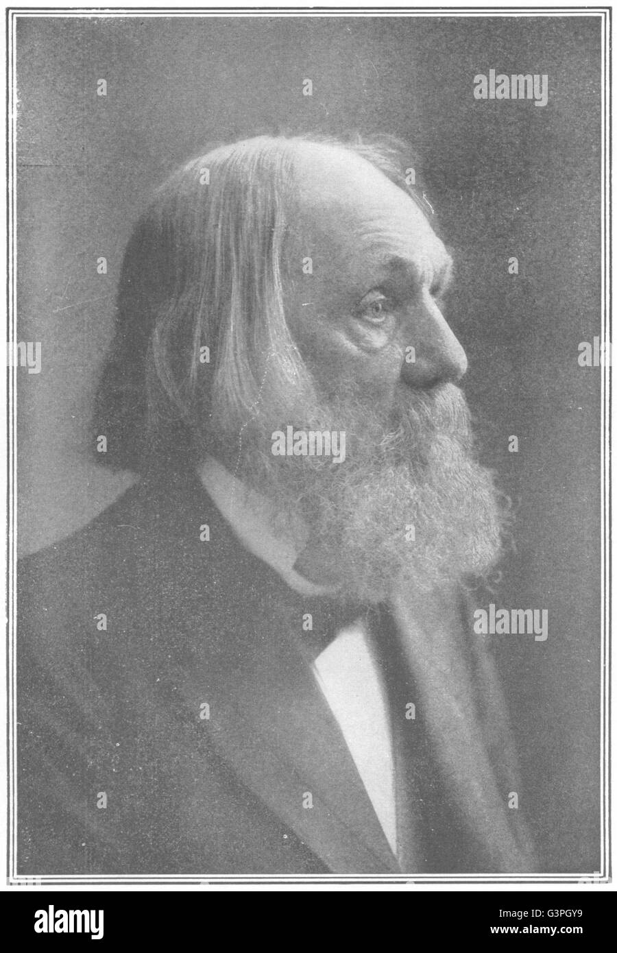 USA : Edward Everett Hale, antique print 1907 Banque D'Images