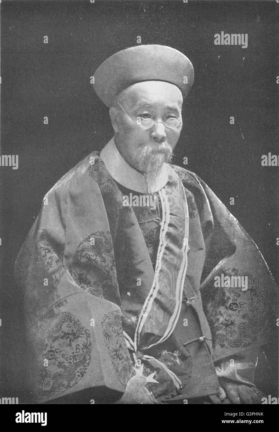 Politique : Li Hung Chang, antique print 1907 Banque D'Images