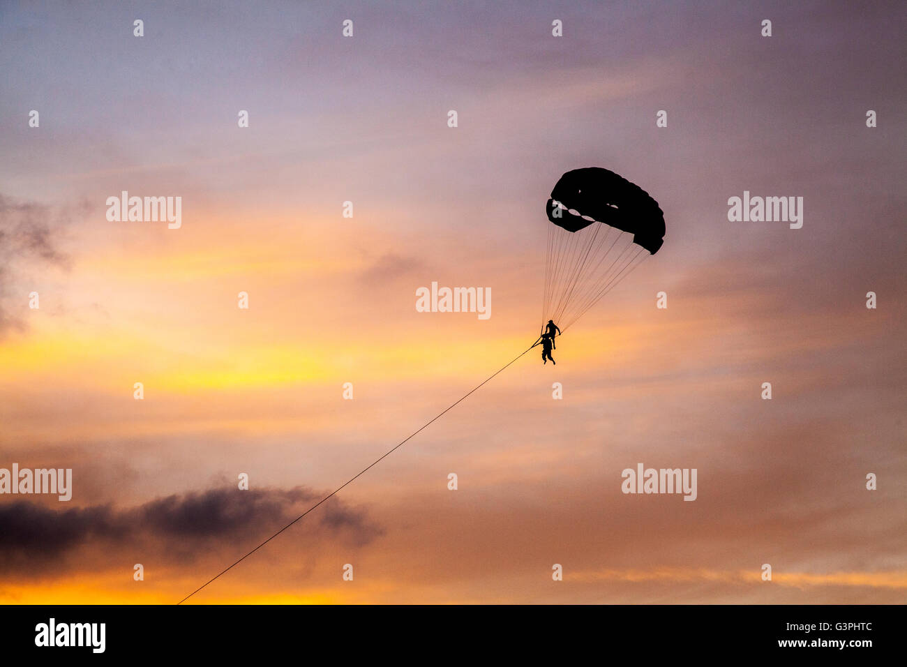 parapente Banque D'Images