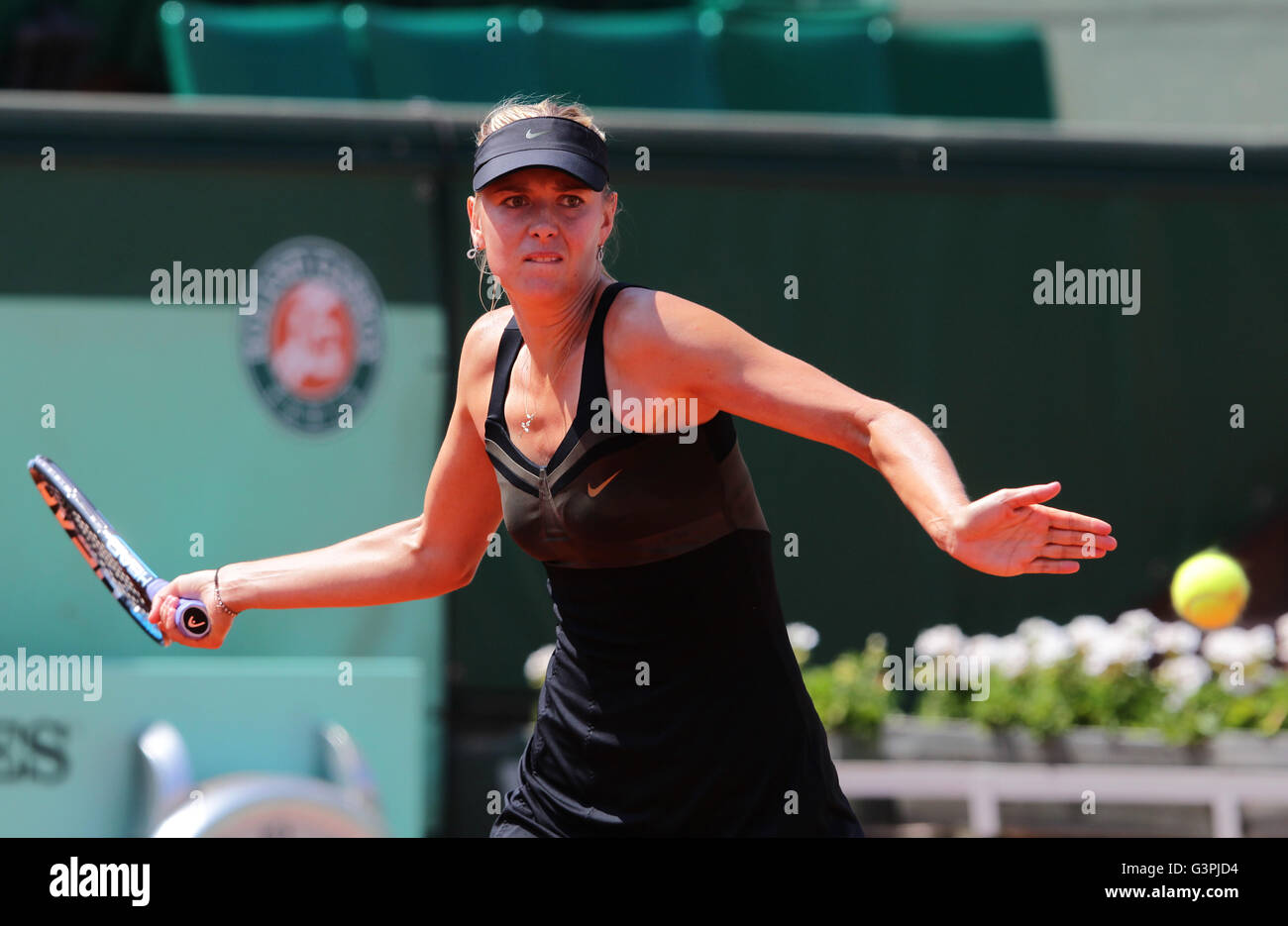 Maria Sharapova, RUS, Open de France 2012, tournoi du Grand Chelem de tennis de l'ITF, Roland Garros, Paris, France, Europe Banque D'Images