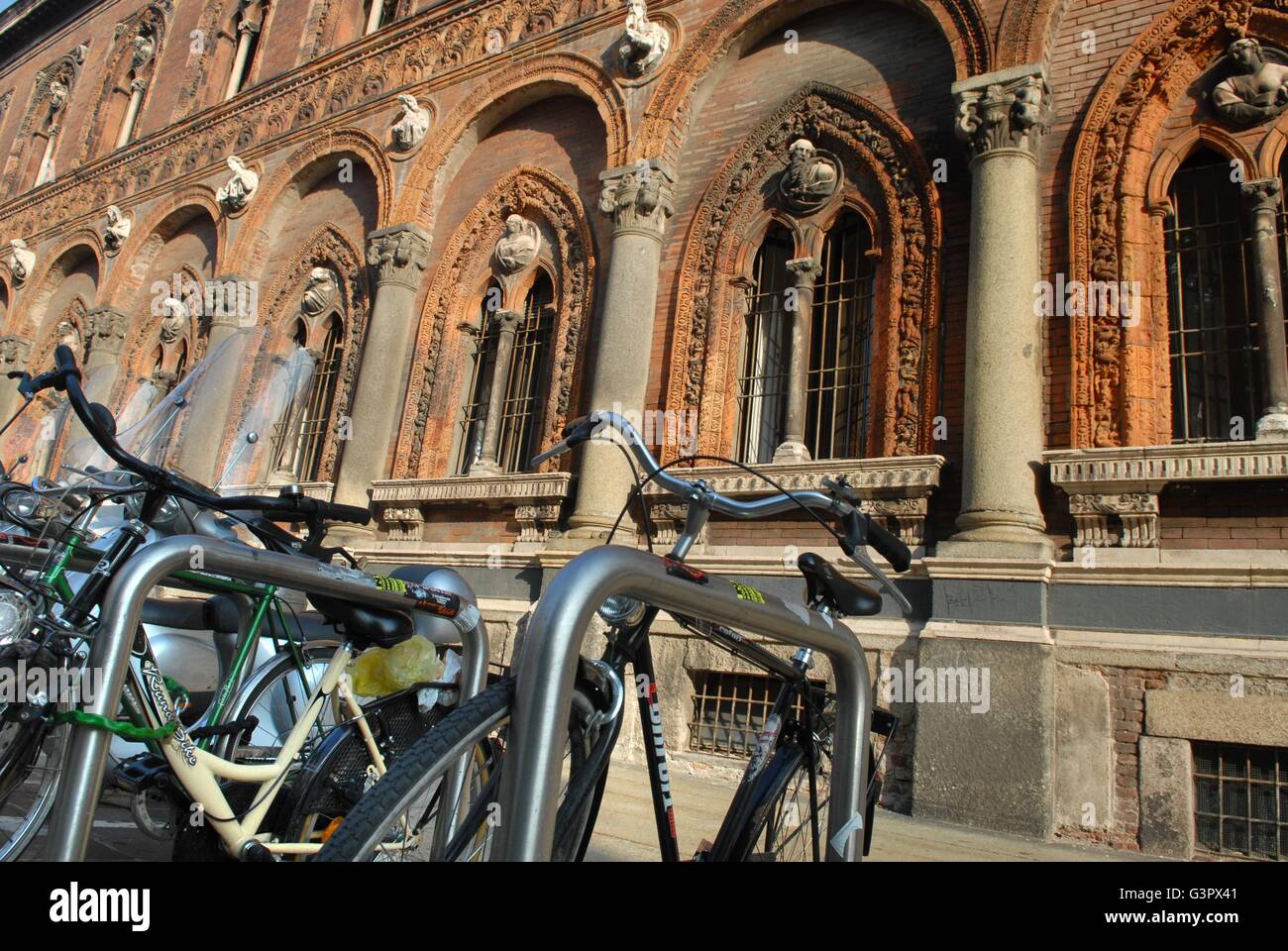 Milan (Italie), l'Université d'état de l'avant Banque D'Images