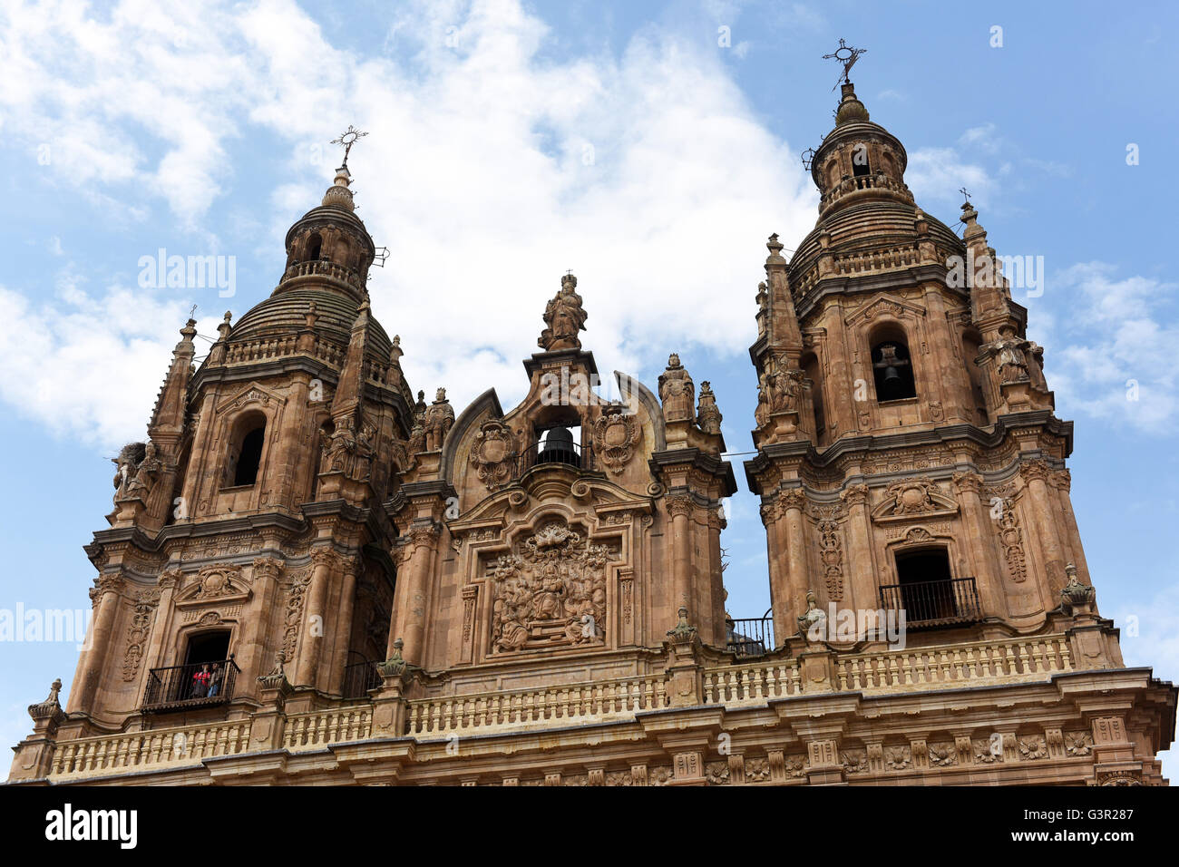 L'Université pontificale de Salamanque Castille Leon Espagne Banque D'Images