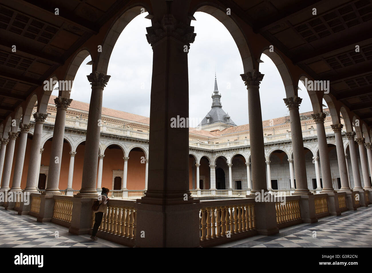 L'Alcazar de Tolède Musée de l'Armée Banque D'Images