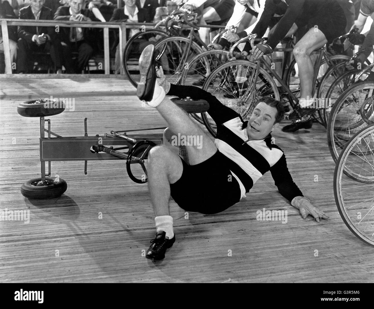 6 jours Bike Rider, alias : der Wieden 433 der Rennbahn, USA 1934, Regie : Lloyd Bacon, acteurs : Joe E. Brown Banque D'Images