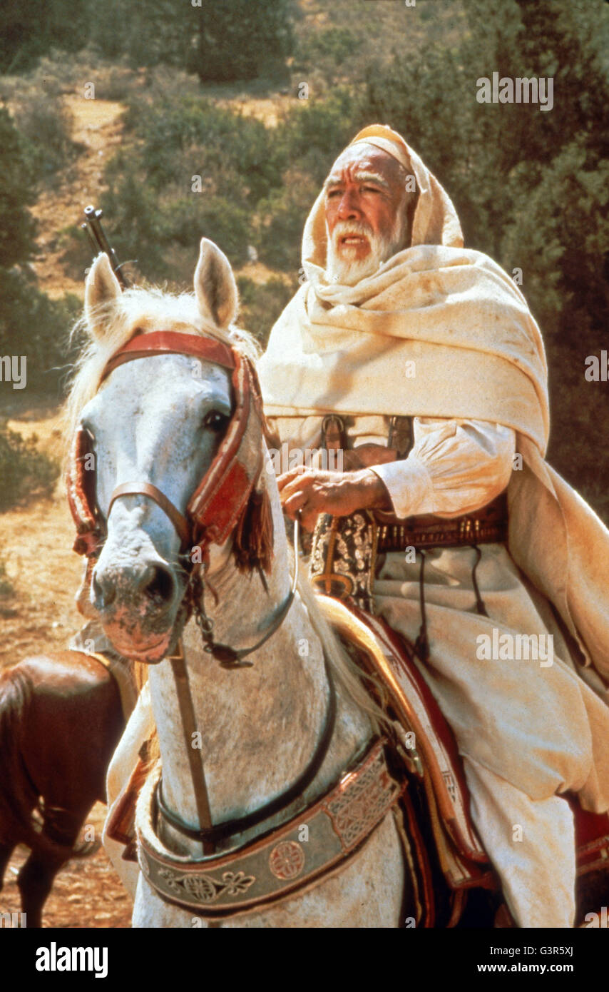 Lion du désert, aka : Omar Mukhtar - der Löwe, ancien Wüste Libyen/USA 1980, Regie : Moustapha Akkad, acteurs : Anthony Quinn Banque D'Images