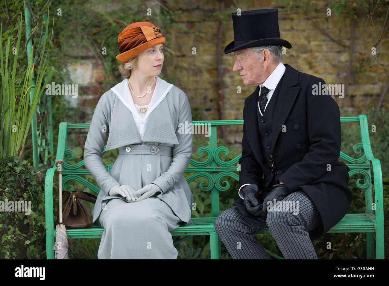 M. Holmes Année : 2015 UK / USA / Japon Réalisateur : Bill Condon Hattie Morahan, Ian McKellen Banque D'Images