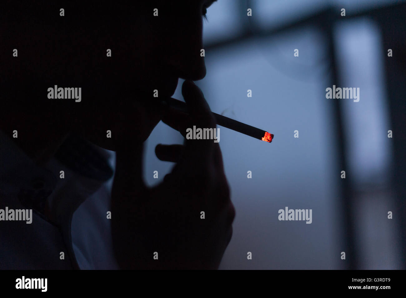 Fumeur Banque D'Images