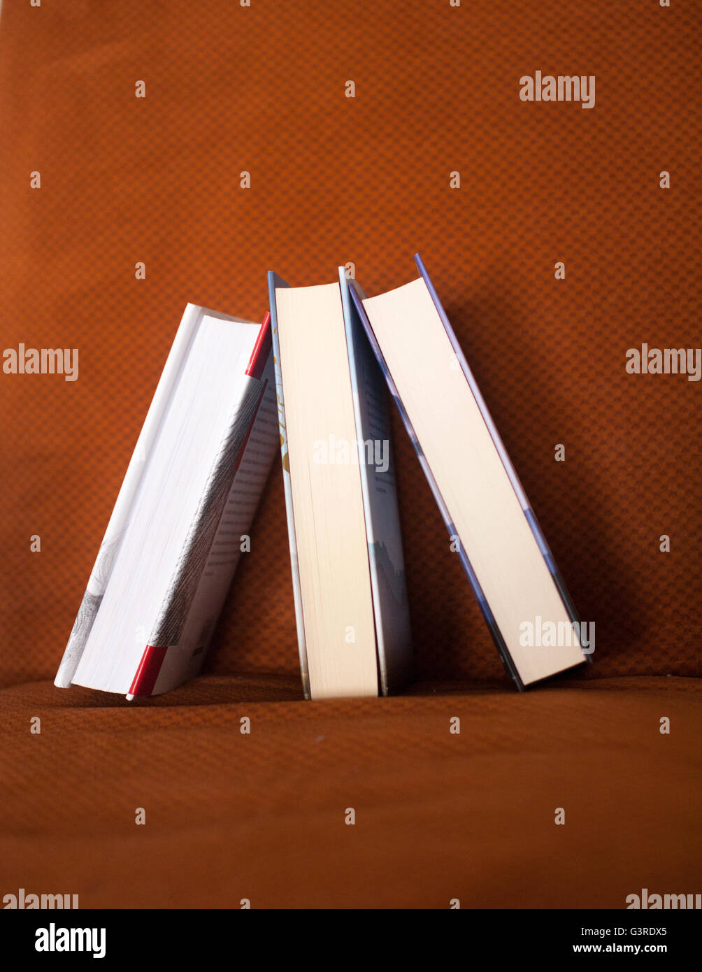 Trois livres Banque D'Images