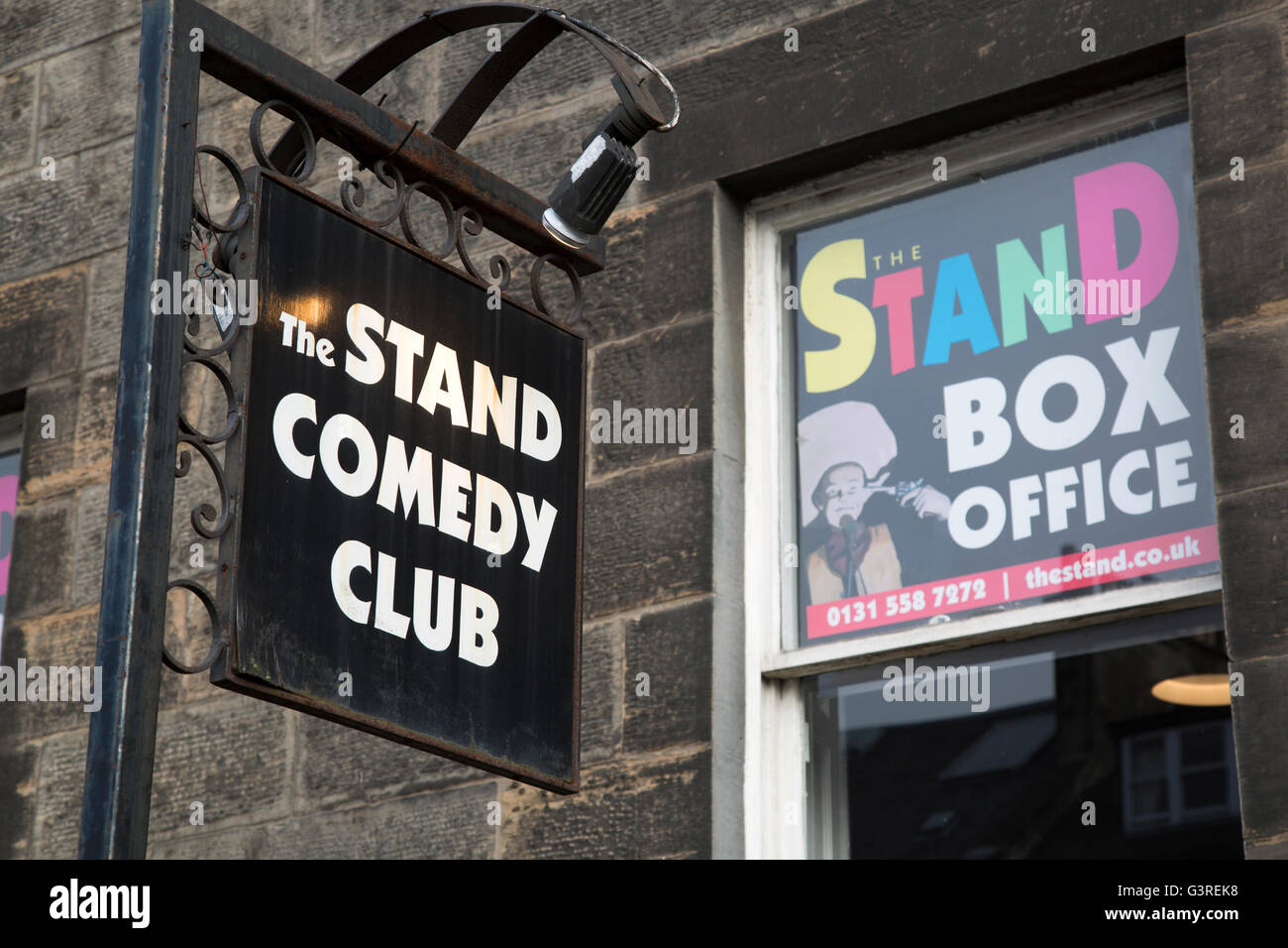 Le Stand Comedy Club, Édimbourg, Écosse ; Europe Banque D'Images