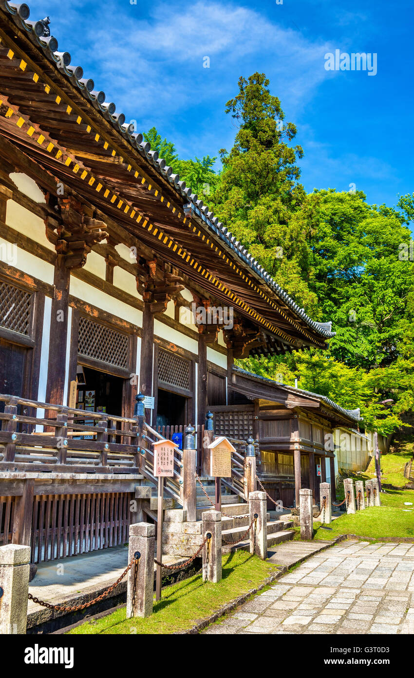 Hokke-do de Temple Todai-ji à Nara Banque D'Images