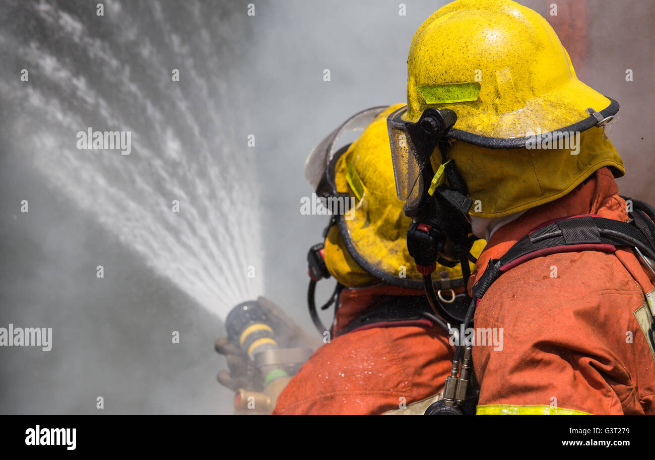 Secours d'urgence et pompiers Masque à oxygène incendie / Filtre