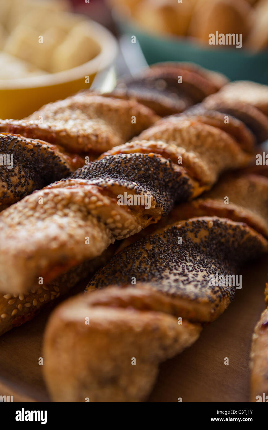 Close up de baguettes Banque D'Images