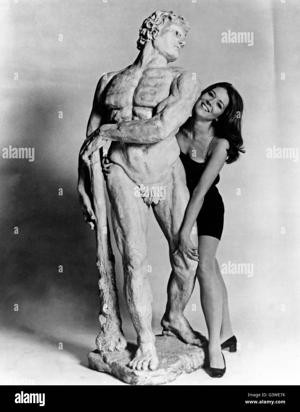 Die britische Schauspielerin Diana Rigg, 1960er Jahre. L'actrice britannique Diana Rigg, 1960. Banque D'Images