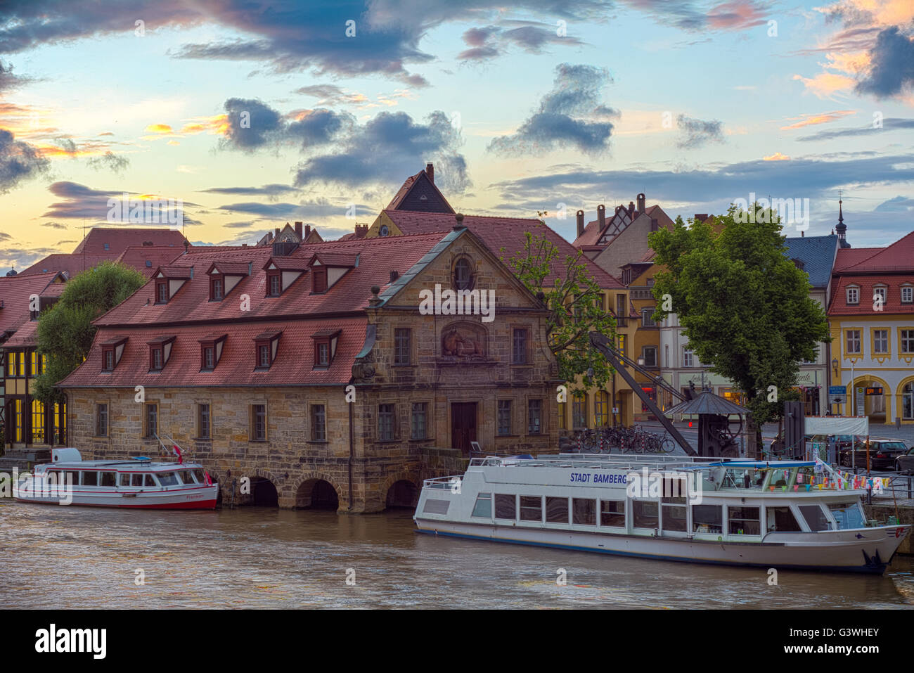 Bamberg Little Venice (Klein Venedig) Banque D'Images