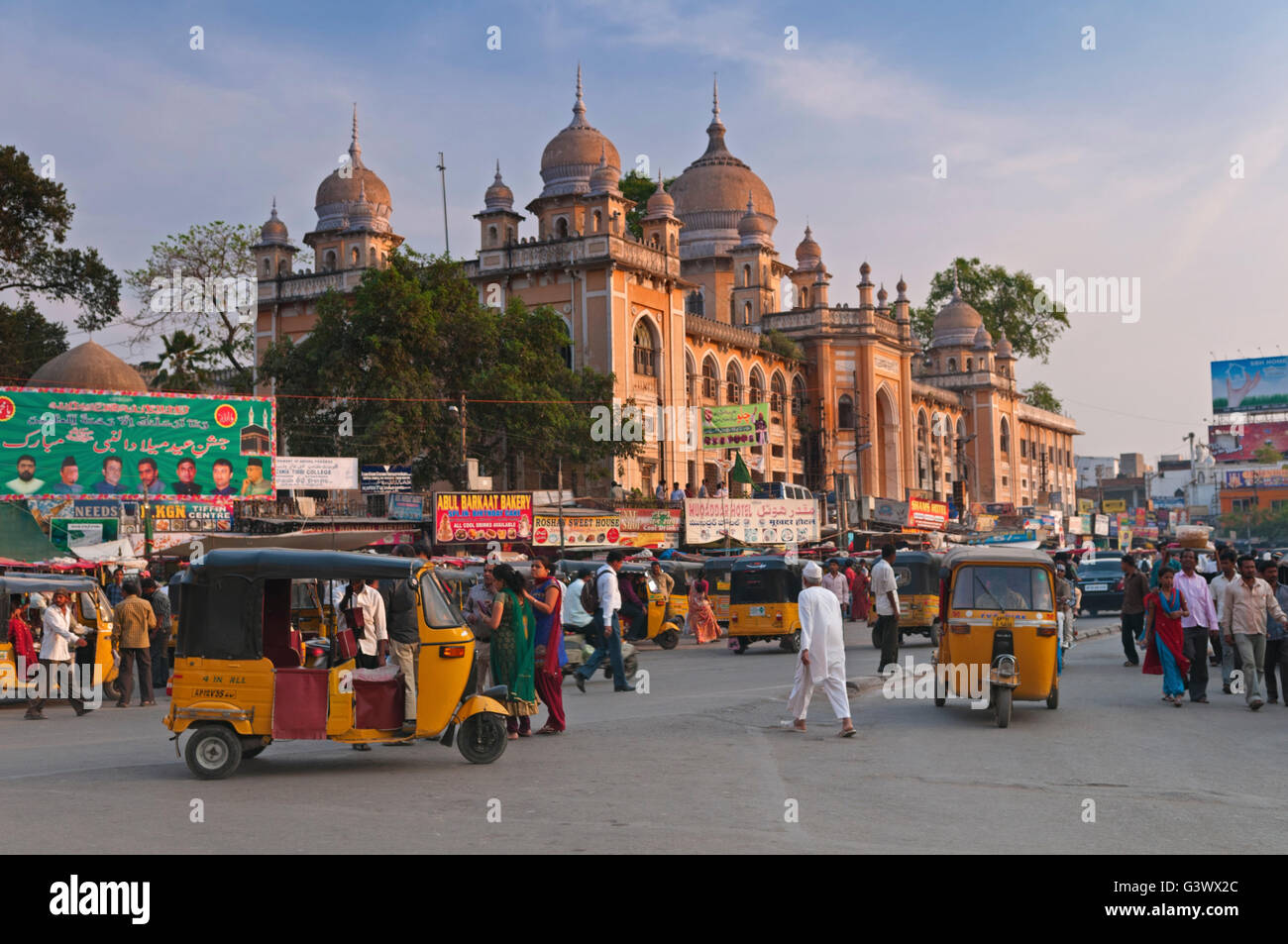 Centre-ville de Hyderabad Andhra Pradesh Inde autrefois Telangana Banque D'Images