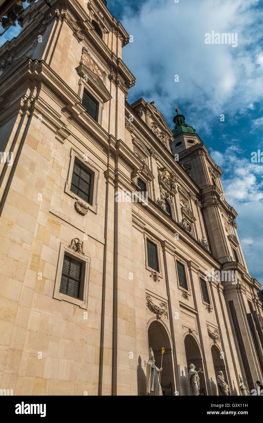 Cathédrale de Salzbourg en Autriche Banque D'Images