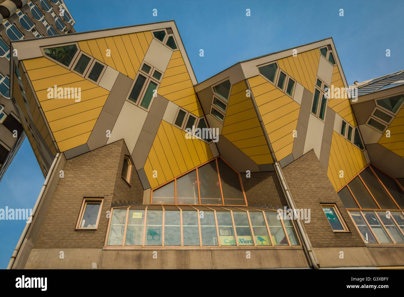 Bâtiment Cube à Rotterdam Pays Bas Banque D'Images