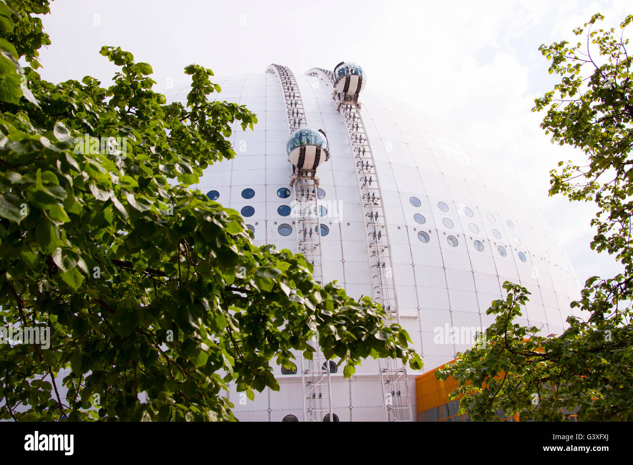 Ericsson Globe Stockholm Banque D'Images