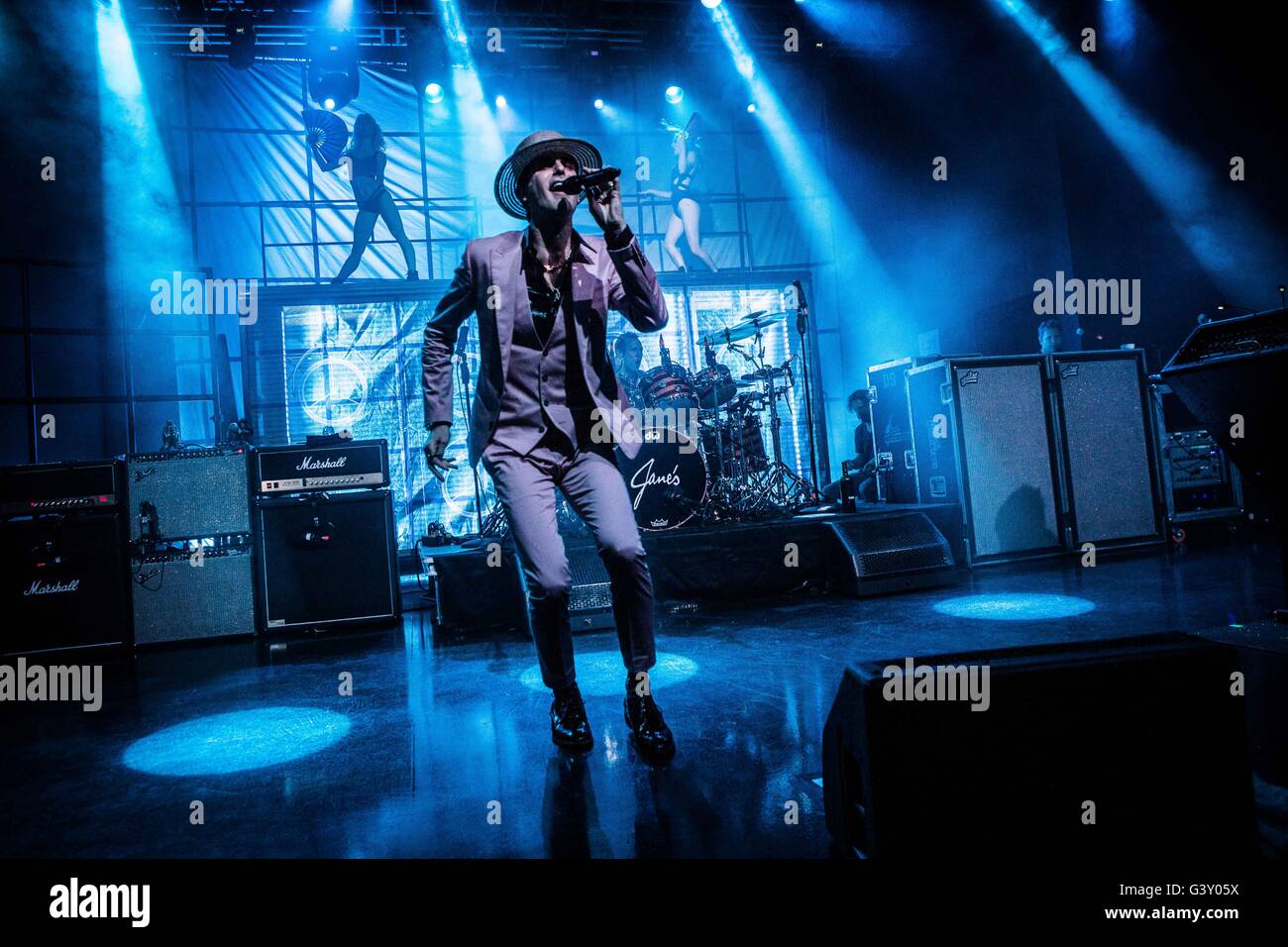 Milan, Italie 15 juin 2016 Jane's Addiction live au fabrique à Milan : crédit roberto finizio/ alamy live news Banque D'Images