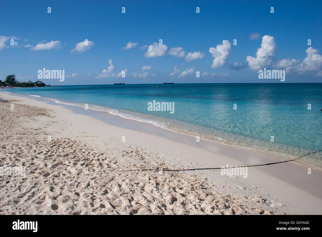 Grand Cayman Beach Banque D'Images