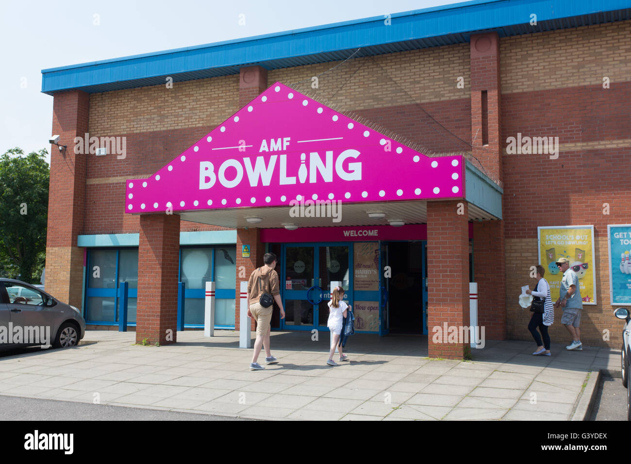 Imperial Retail Park, Thames, Gravesend Banque D'Images