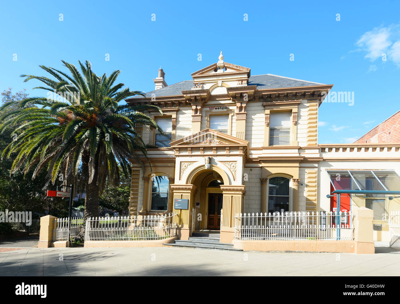Bâtiment historique de Westpac, 32 rue Manning, Kiama, Côte d'Illawarra, New South Wales, NSW, Australie Banque D'Images