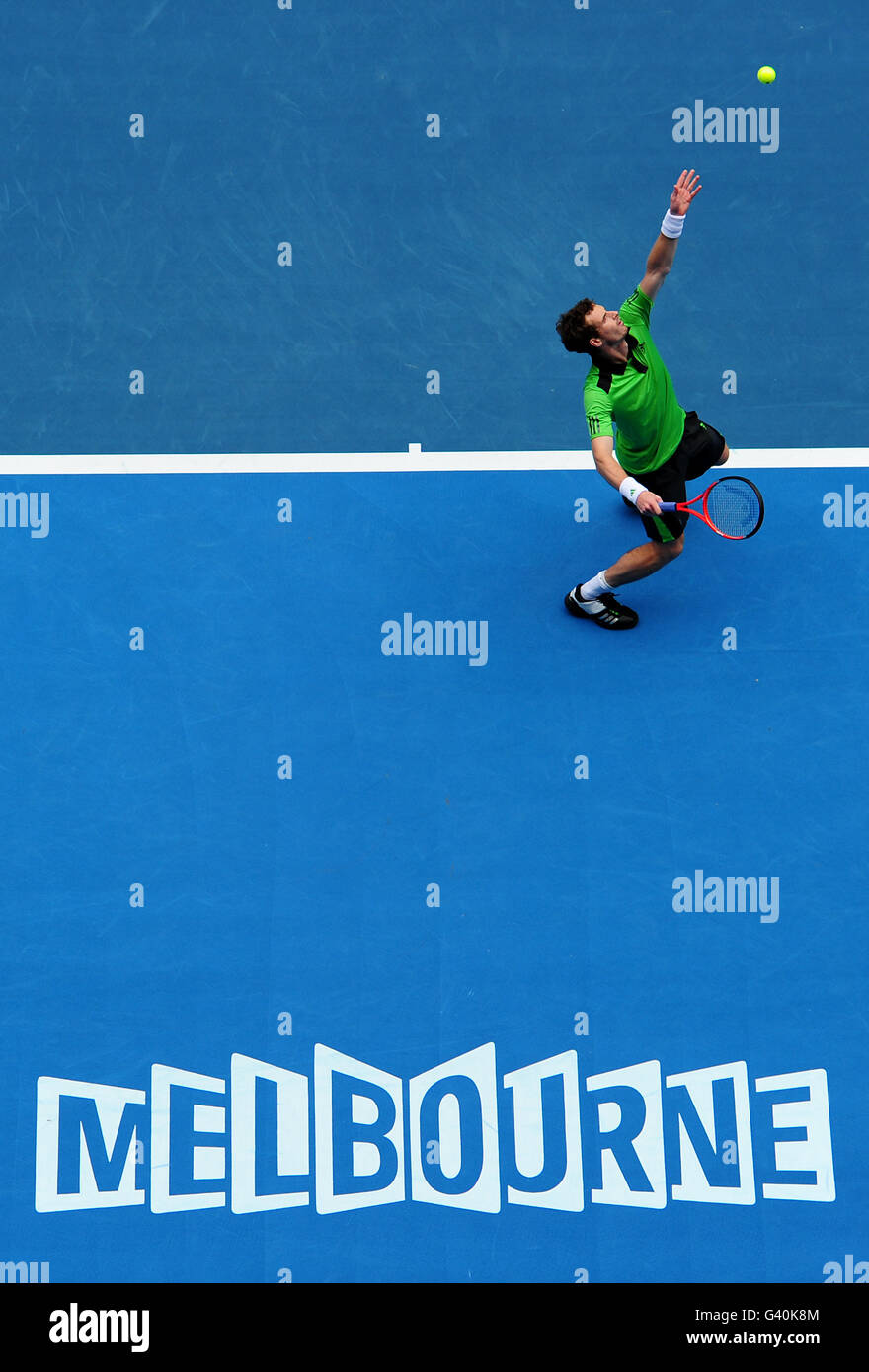 Tennis - Australian Open 2011 - Jour 2 - Melbourne Park Banque D'Images