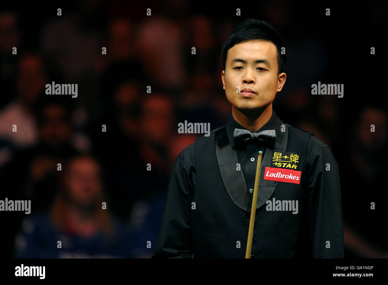 Snooker - Ladbrokes Mobile Masters - huitième jour - Wembley Arena. Marco Fu, Hong Kong Banque D'Images