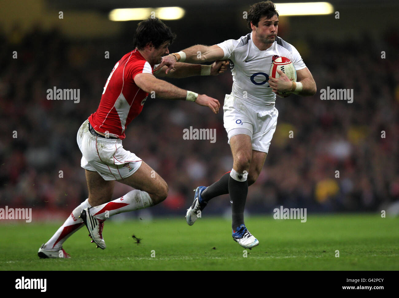 Rugby Union - RBS 6 Nations Championship 2011 - Pays de Galles v Angleterre - Millennium Stadium Banque D'Images