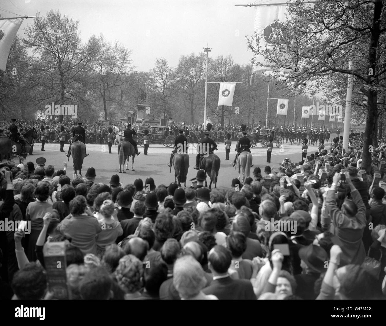 Image - Princess Margaret et Antony Armstrong-Jones Mariage - Londres Banque D'Images