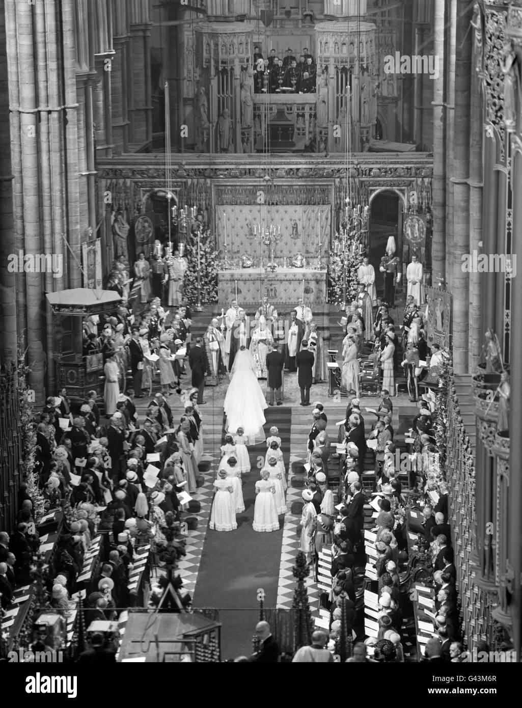 Image - Princess Margaret et Antony Armstrong-Jones Mariage - Londres Banque D'Images
