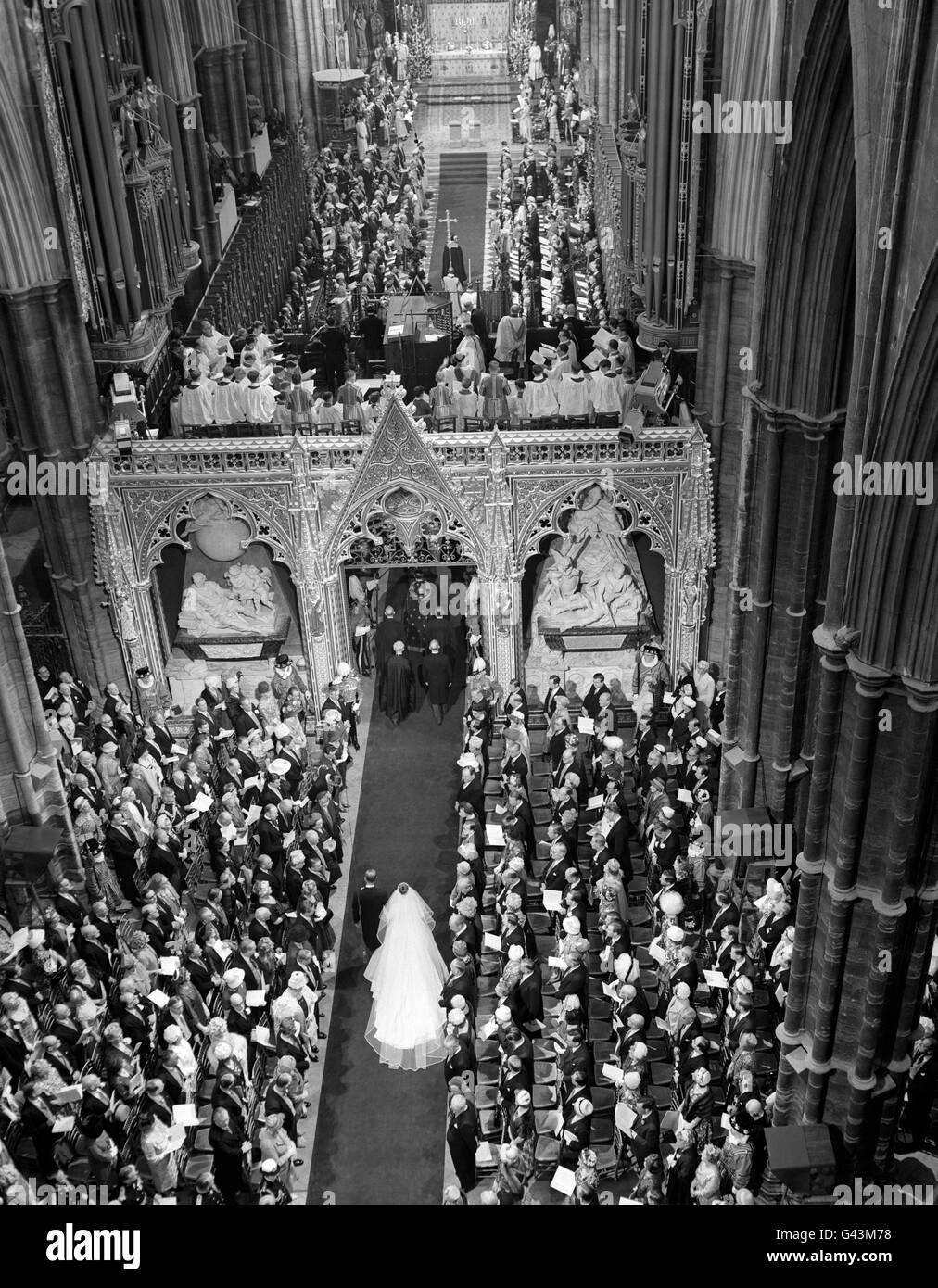Image - Princess Margaret et Antony Armstrong-Jones Mariage - Londres Banque D'Images
