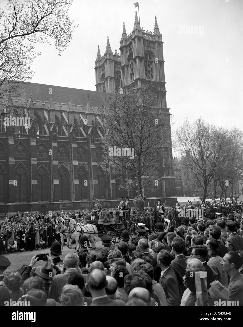 Image - Princess Margaret et Antony Armstrong-Jones Mariage - Londres Banque D'Images