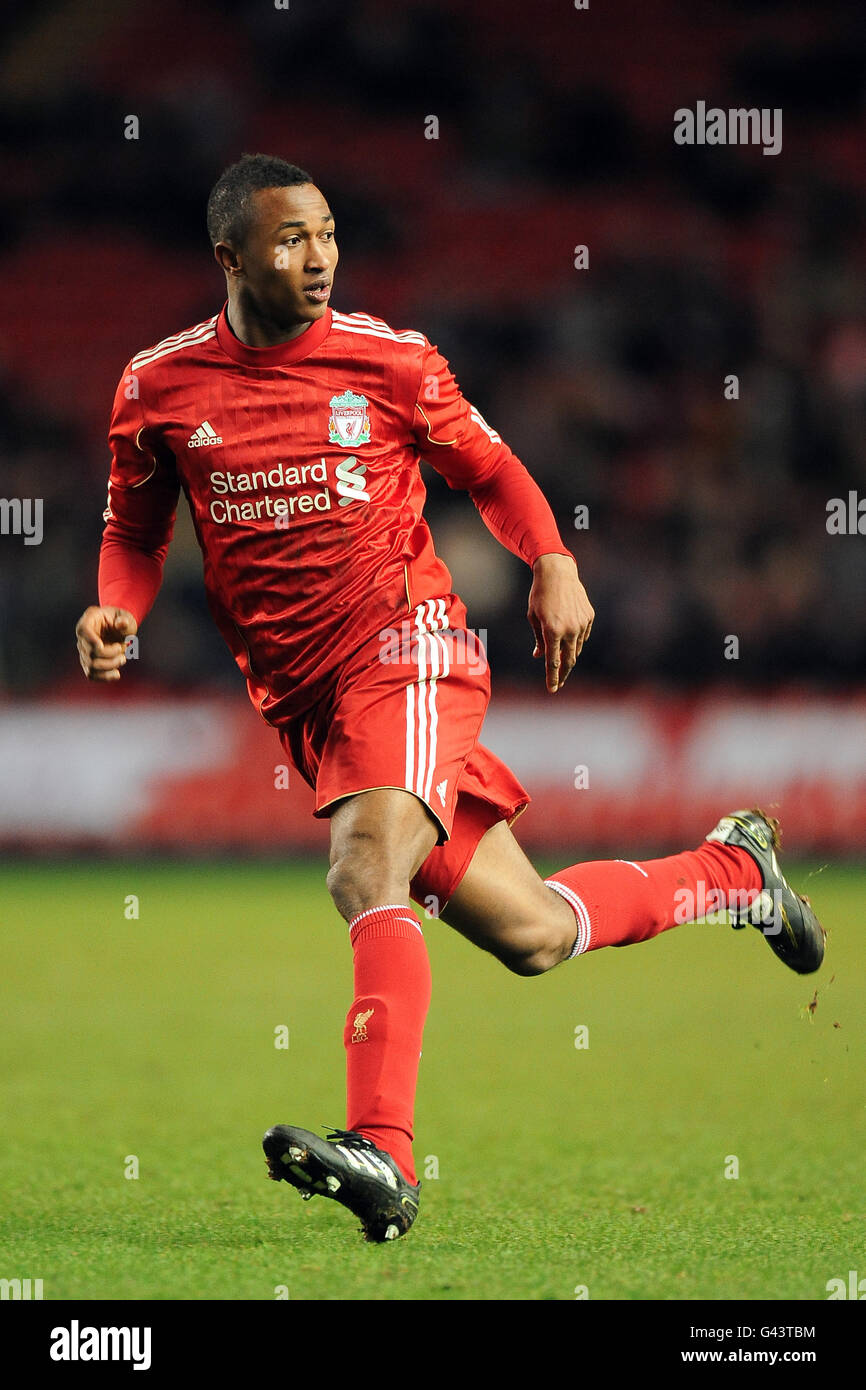 Football - FA Youth Cup - Cinquième tour - Liverpool / Southend United - Anfield.Toni Brito E Silva, Liverpool Banque D'Images