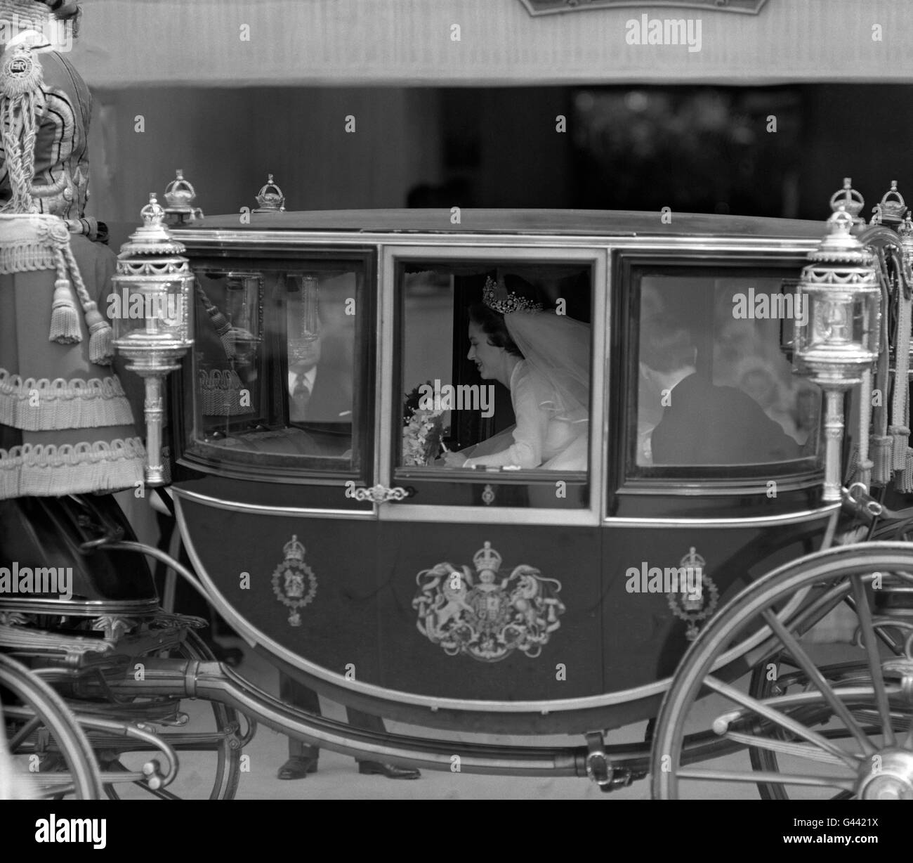 Image - Princess Margaret et Antony Armstrong-Jones Mariage - Londres Banque D'Images