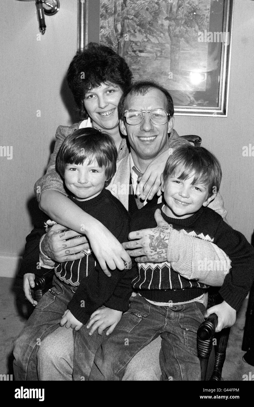 La criminalité - Anthony Mycock Case - Londres Banque D'Images